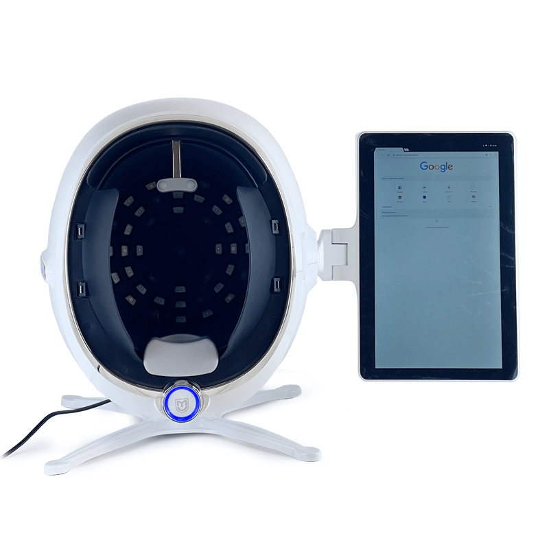 AI skin analysis machine