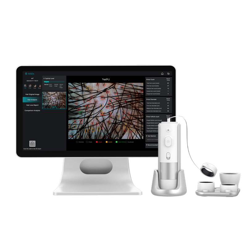 Ai hair analyzer