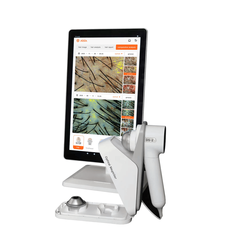 skin and hair analyzer machine